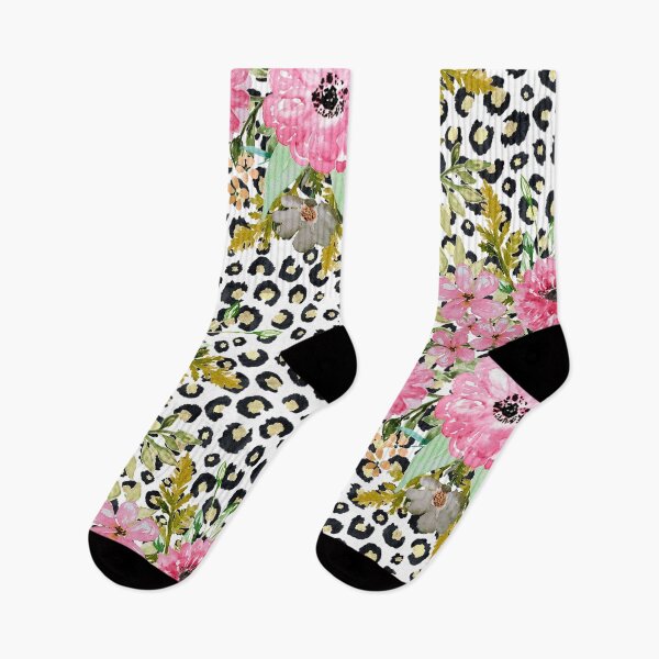 Item preview, Elegant leopard print and floral design  designed and sold by InovArtS.