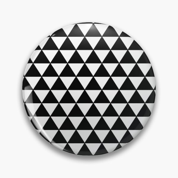 Item preview, Japanese Uroko Geometric Triangle Black and White designed and sold by koovoxdogs.