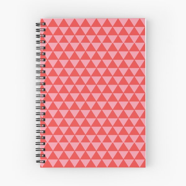 Item preview, Japanese Uroko Geometric Triangle Pink and Red designed and sold by koovoxdogs.