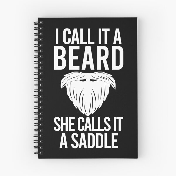 Item preview, I Call It A Beard She Calls It A Saddle designed and sold by khaled11591.