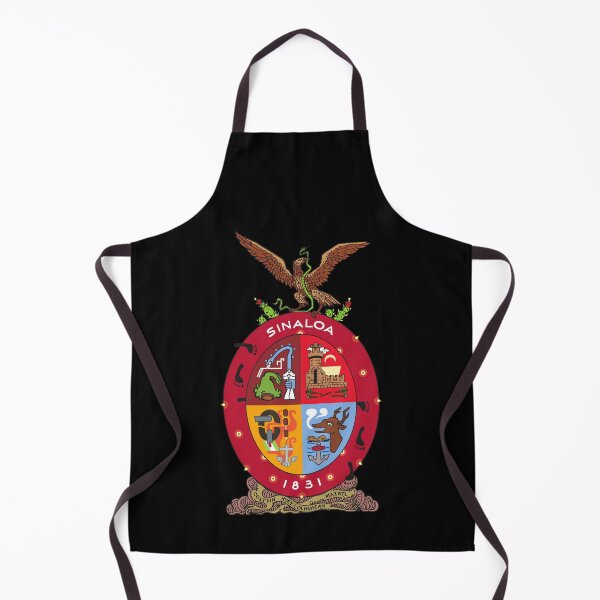 Item preview, sinaloa Coat of Arms flag designed and sold by Original1977.