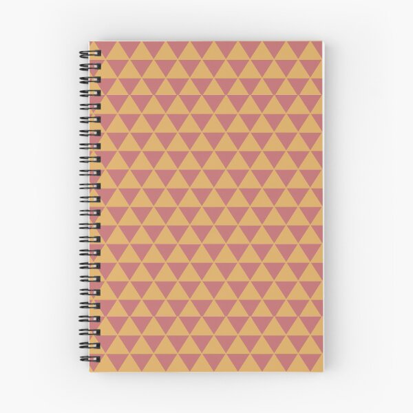 Item preview, Japanese Uroko Geometric Triangle Yellow and Pink designed and sold by koovoxdogs.