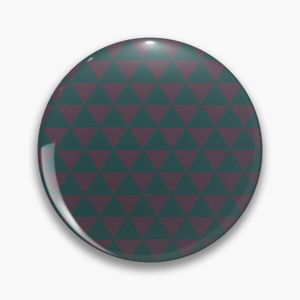 Item preview, Japanese Uroko Geometric Triangle Blue and Mauve designed and sold by koovoxdogs.