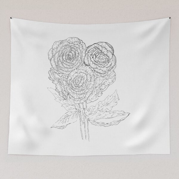 Item preview, Hand Drawn peony painting, Peony painting, Peony art  designed and sold by Andrewsart4.