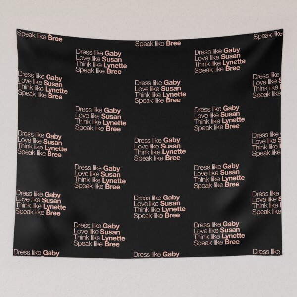 Item preview, Desperate Housewives Peach black & Mint designed and sold by Africanism.