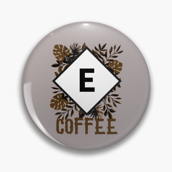 Item preview, coffee alphabet series E designed and sold by VAMsZ-COFFEE-T.