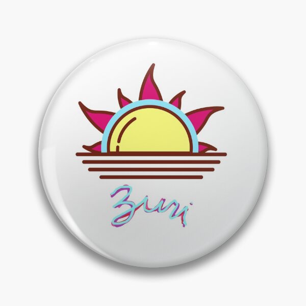 Item preview, Zuri sunset graphic designed and sold by Zoe White.