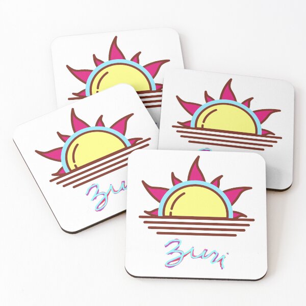 Item preview, Zuri sunset graphic designed and sold by Zoe White.