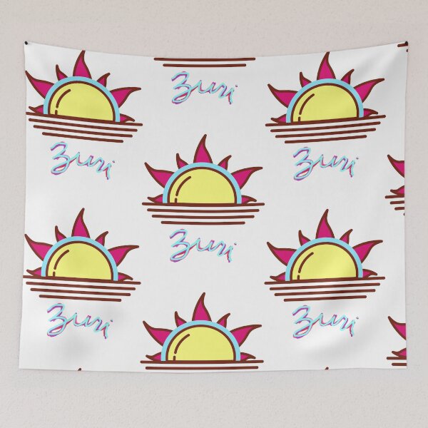 Item preview, Zuri sunset graphic designed and sold by Zoe White.