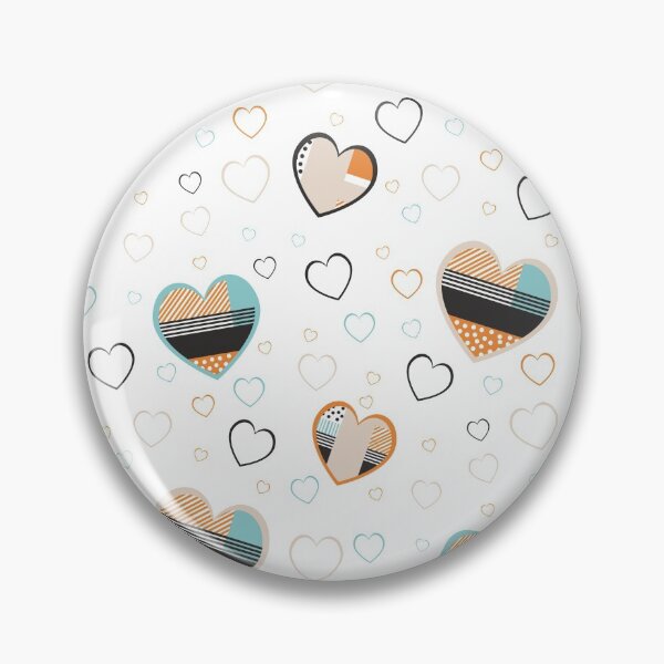 Item preview, Colorful Valentine Hearts with White Background designed and sold by gloripardo.