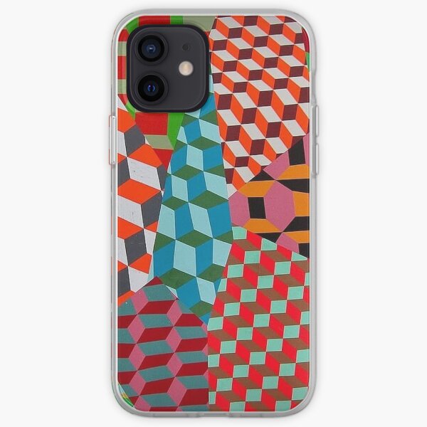 Colored Squares iPhone Soft Case
