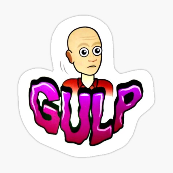 NoHo Hanks Gulp BitMoji Sticker