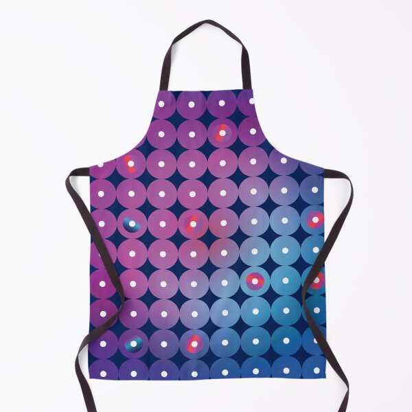 Item preview, Abstract futuristic circles in blue, pink and fuchcia designed and sold by IngaDesign.