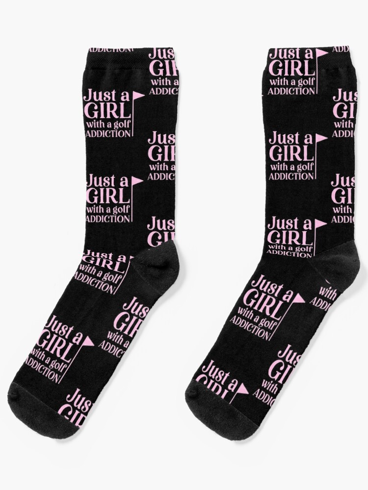 Bring on the Par Tee Fun Golf Socks for Women Golfers, No Show