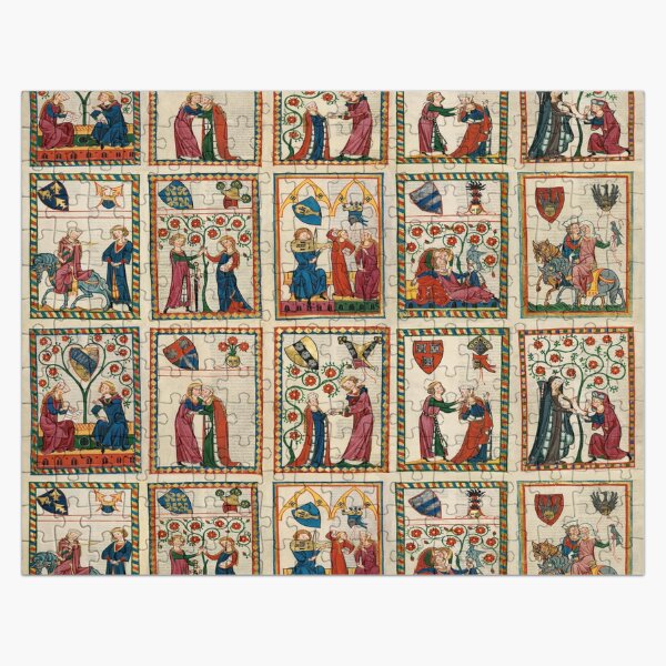 Item preview, Codex Manesse designed and sold by MedievalRose.