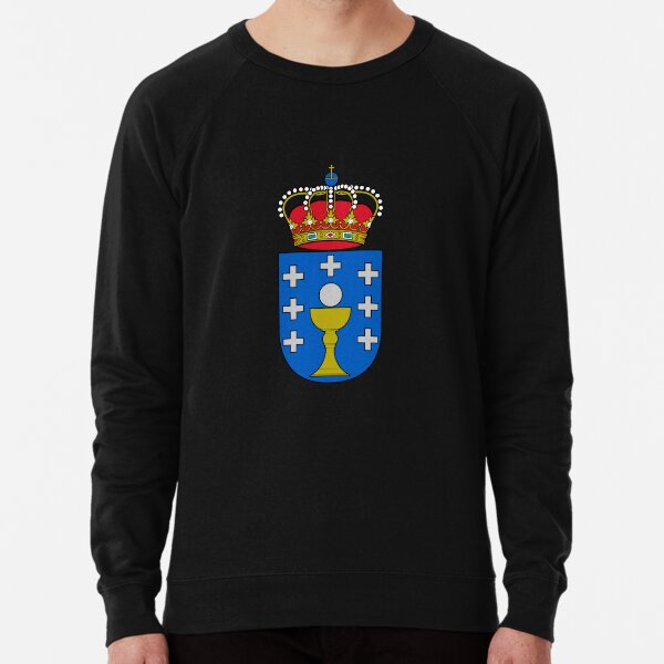 escudo de armas de la bandera de galicia Sudadera ligera