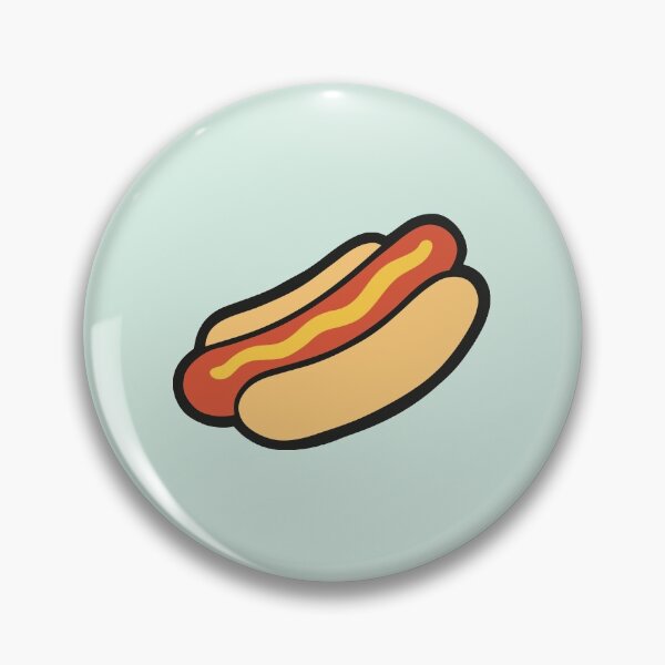 Item preview, Hotdog Pattern on Mint designed and sold by evannave.