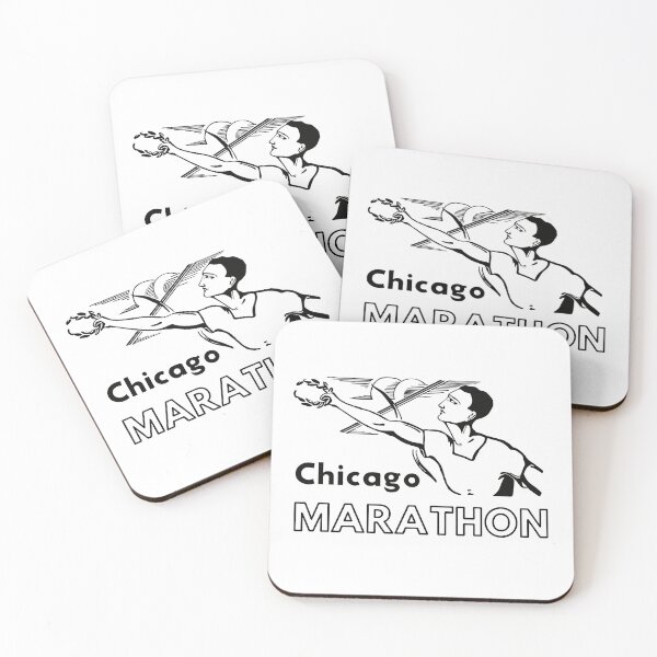 Item preview, Chicago Marathon - Runner and Jogger Gift Idea designed and sold by Vintage-TM.