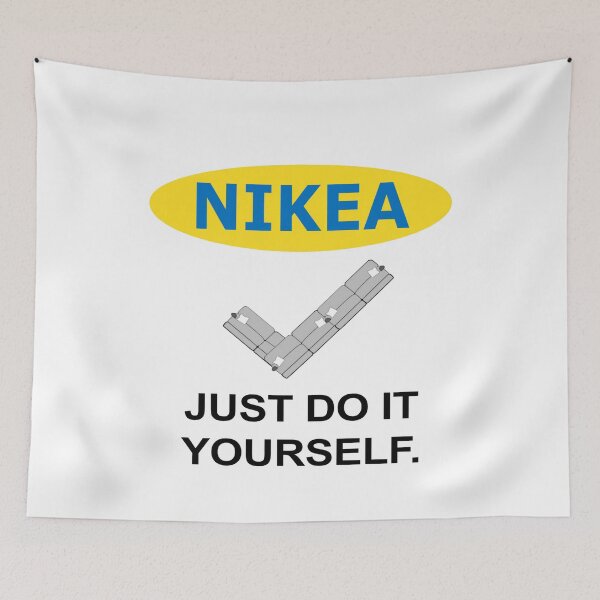 Item preview, Nikea--Just Do It Yourself designed and sold by boyscoutbooks.