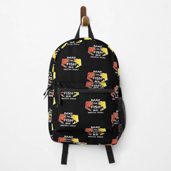 Item preview, May the fish be with you red  yellow designed and sold by catalin87.