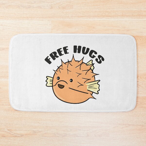 Item preview, Puffer fish hug designed and sold by ElBeDesigns.