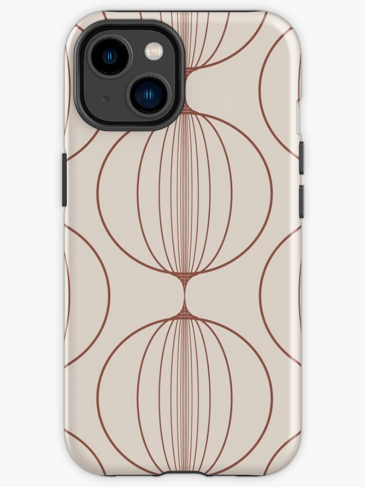 Thumbnail 1 of 4, iPhone Case, A simple pattern made with circles designed and sold by Victoria Riabov.