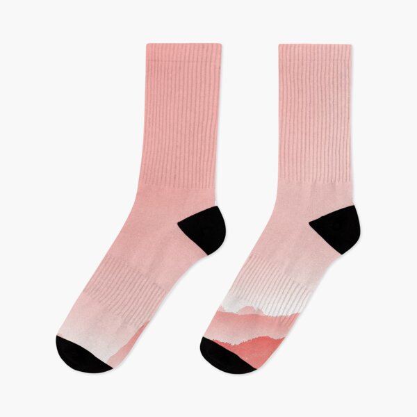 Item preview, Pink and white mountain sunrise designed and sold by RRdesigned.
