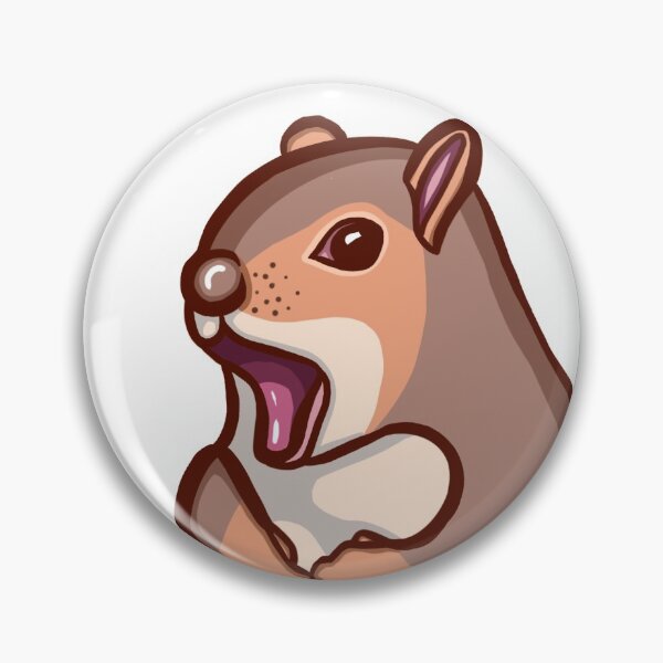 Item preview, Surprised Squirrel designed and sold by ClaresColoring.