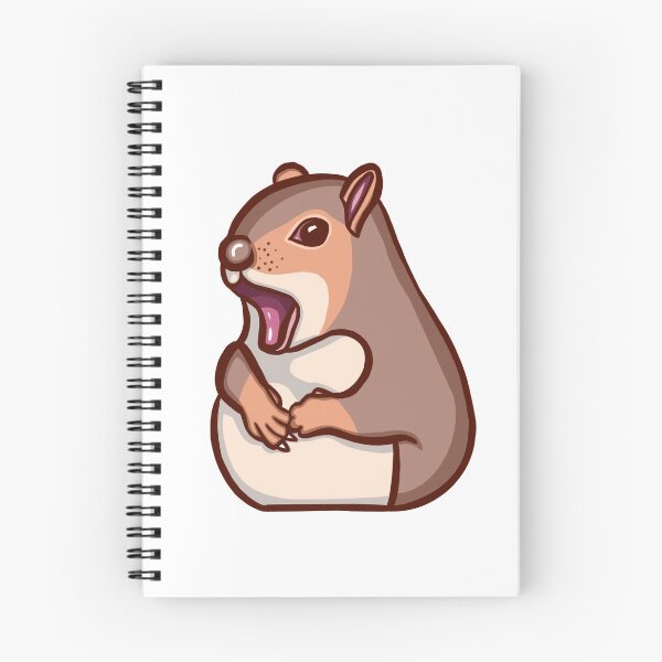 Item preview, Surprised Squirrel designed and sold by ClaresColoring.