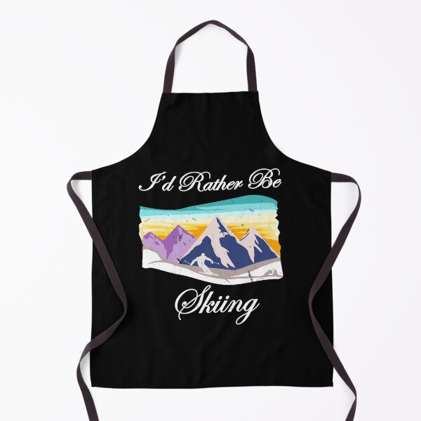 Item preview, I'd Rather Be Skiing Skier Ski Skiotour Apres Ski designed and sold by Tom2468.