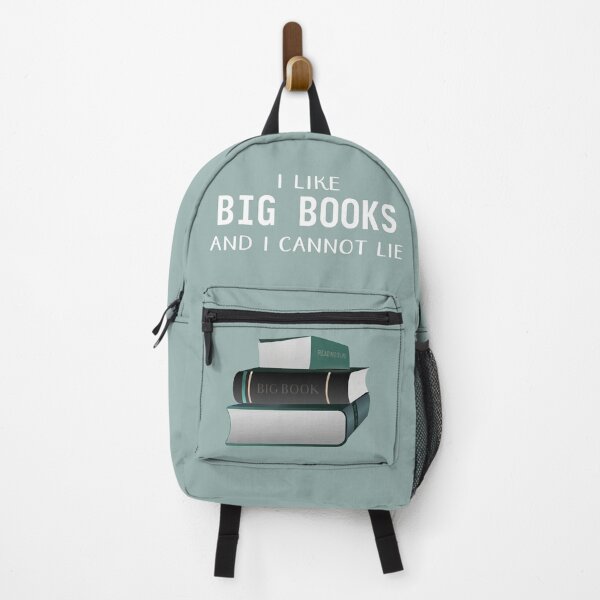 Item preview, I like big books and I cannot lie - funny book lovers quote for a book worm. designed and sold by Caroline Laursen.