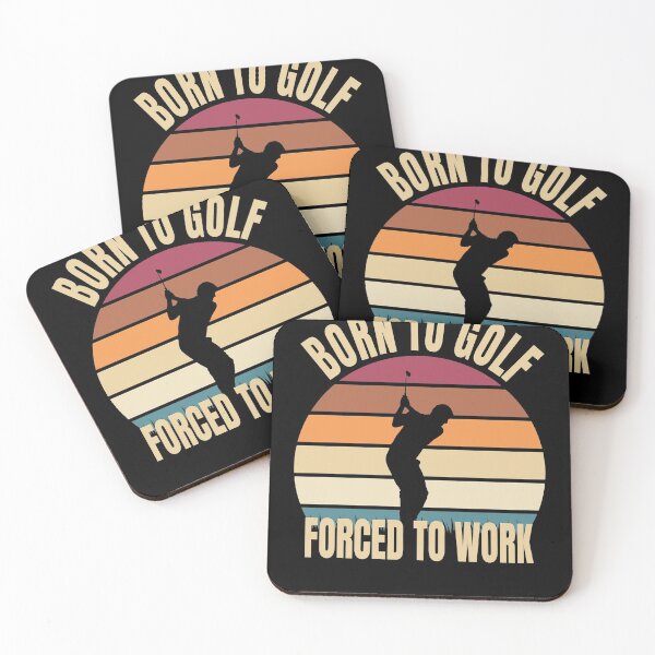 Item preview, Born To Golf - Forced To Work designed and sold by gloryandbliss.