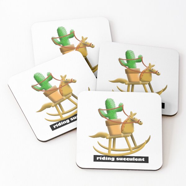 Item preview, Adventures of the intrepid cactus on horseback designed and sold by Xdelacra.