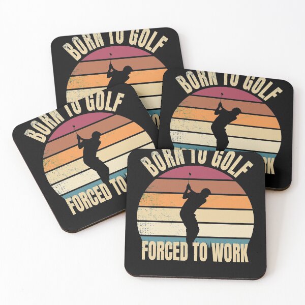 Item preview, Born To Golf - Forced To Work designed and sold by gloryandbliss.