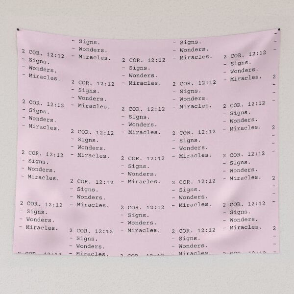 Item preview, 2 Corinthians 12:12 Signs. Wonders. Miracles. designed and sold by MGonline.