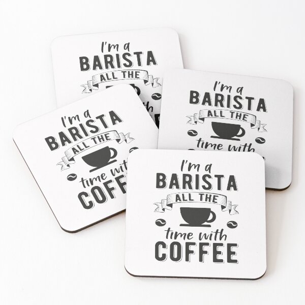 Item preview, Barista Always coffee designed and sold by ElBeDesigns.