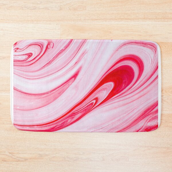 Item preview, Red & White Liquid Marble designed and sold by newburyboutique.