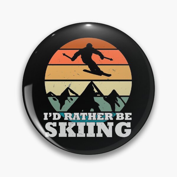 Item preview, Retro Vintage Rather Be Skiing Skier Ski Skiotour Apres Ski designed and sold by Tom2468.