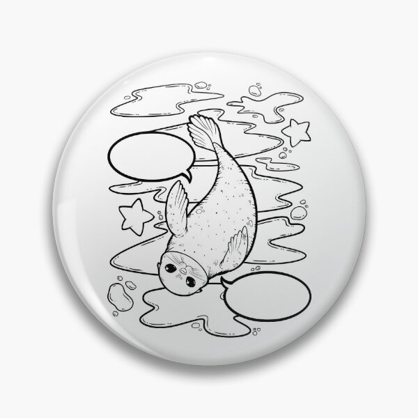 Item preview, Cute Couch Potato Seals designed and sold by ZaryaKiqo.