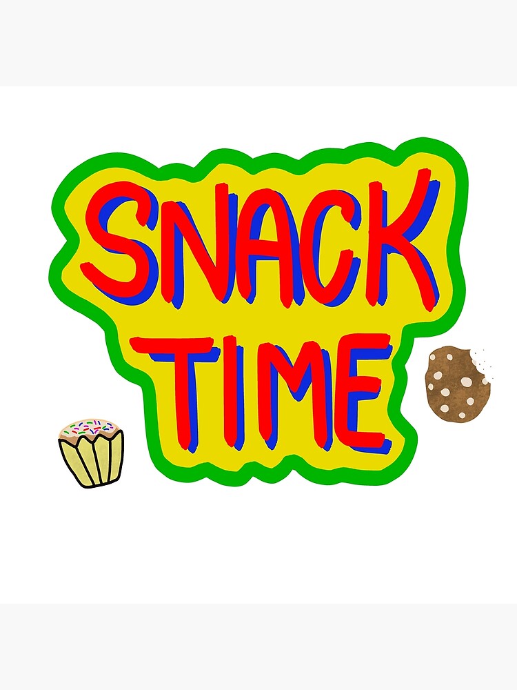 Snack Time Visual Card
