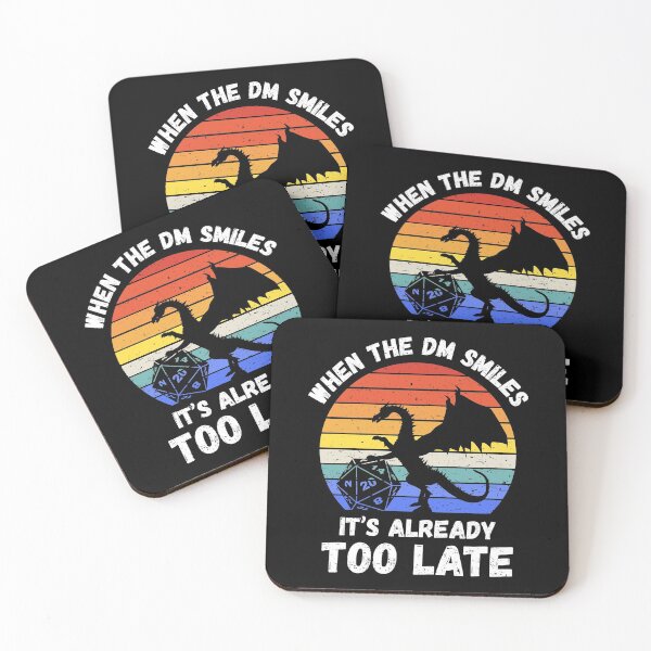Item preview, When The DM Smiles It's Already Too Late I designed and sold by Lemon Pepper.