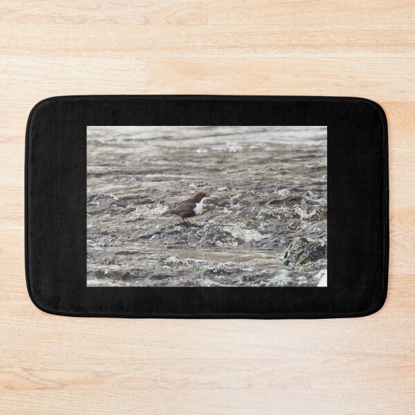Item preview, Bubble bath. White-throated dipper designed and sold by Jouko Lehto Photography.