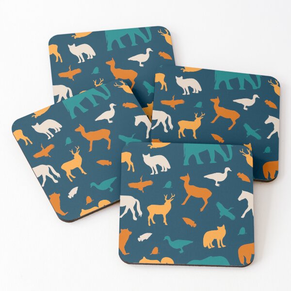 Item preview, Colorful Tropical Animal Print designed and sold by Voxarto.