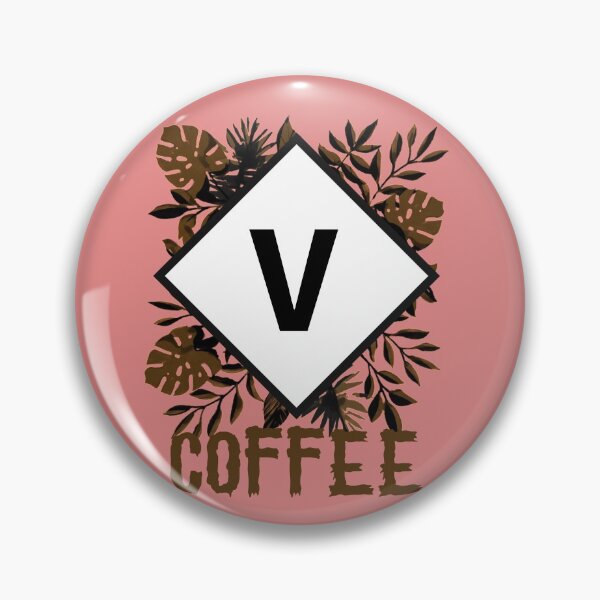 Item preview, coffee alphabet series V designed and sold by VAMsZ-COFFEE-T.