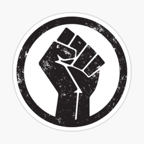 BLACK LIVES MATTER III Sticker
