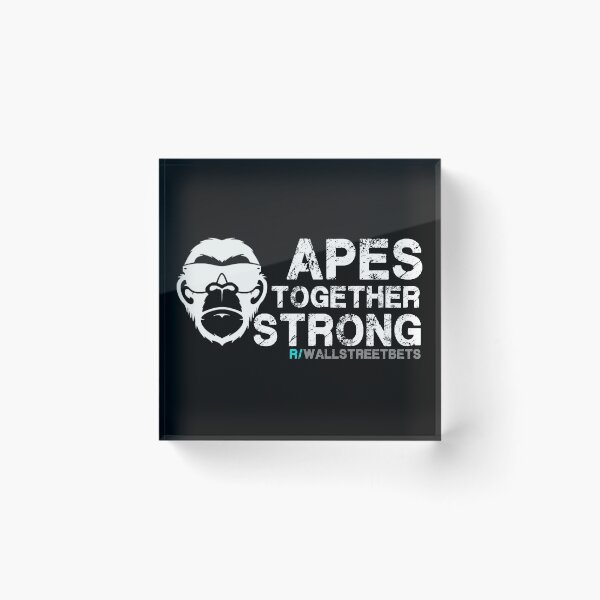 Item preview, Apes together Strong | WSB | GME | DFV designed and sold by Swapnil ..