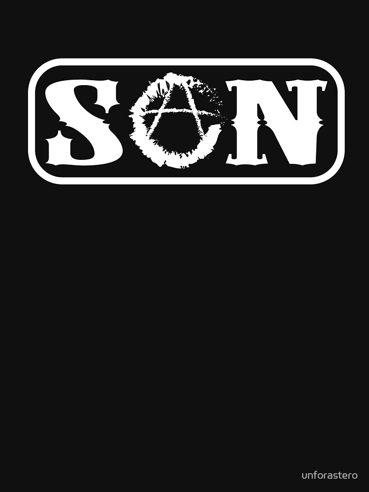 Son of Anarchy logo Redbubble by unforastero | Sale T-Shirt of for - Sons Active Anarchy