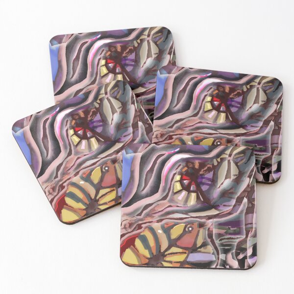 Item preview,  Abstract painting Other worlds designed and sold by IRINA KAMBAROVA.