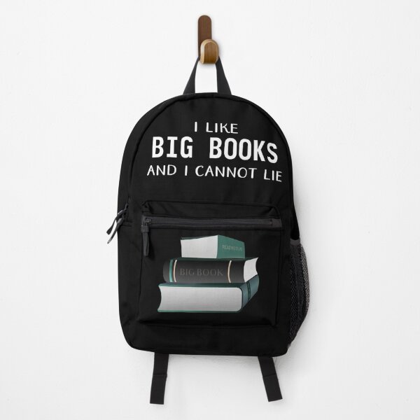Item preview, I like big books and I cannot lie - funny book lovers quote for a book worm designed and sold by Caroline Laursen.