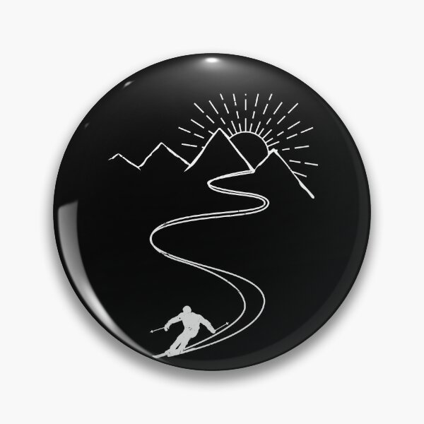 Item preview, Mountain Skier Skiing Snow Mountain Winter Gift  designed and sold by Tom2468.